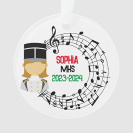 Weihnachtsdekoration der Marching Band Ornament