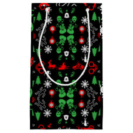 Weihnachtsdekoration der Polizei Kleine Geschenktüte