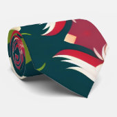 Weihnachtsdekoration des Weihnachtsmannes Wassermu Krawatte (Gerollt)