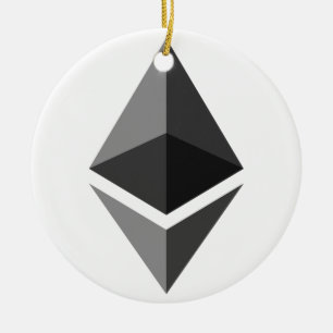Weihnachtsdekoration Ethereum Keramik Ornament