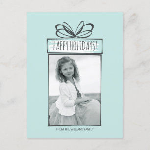 Weihnachtsdekoration Feiertags-Foto-Postkarte Feiertagspostkarte