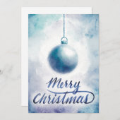 Weihnachtsdekoration Feiertagskarte (Vorne/Hinten)