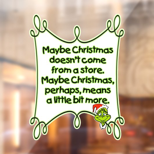 Weihnachtsdekoration Fensteraufkleber (Blatt 2)