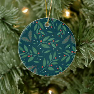 Weihnachtsdekoration Festive Design Keramik Ornament