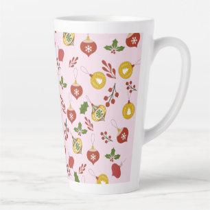 Weihnachtsdekoration Festliches Grün Rosa Milchtasse