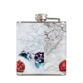 Weihnachtsdekoration Flachmann (Rückseite)