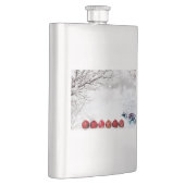 Weihnachtsdekoration Flachmann (Rechts)