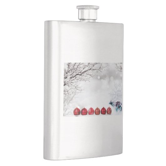 Weihnachtsdekoration Flachmann (Rechts)