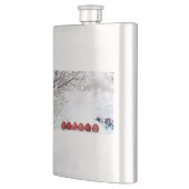 Weihnachtsdekoration Flachmann (Links)