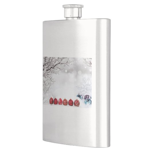 Weihnachtsdekoration Flachmann (Links)