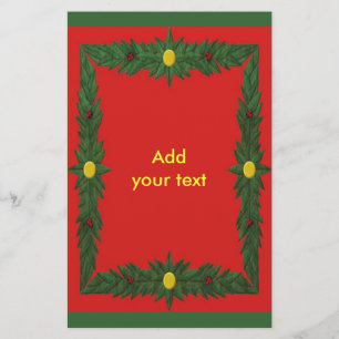 Weihnachtsdekoration Flyer