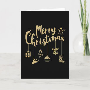 Weihnachtsdekoration Frohe Weihnachten Karte