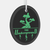 Weihnachtsdekoration für Geschäftsleute Ornament Aus Glas (Vorderseite Rechts)