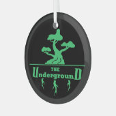 Weihnachtsdekoration für Geschäftsleute Ornament Aus Glas (Vorderseite links)