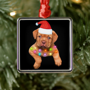 Weihnachtsdekoration für Hunde Ornament Aus Metall