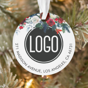 Weihnachtsdekoration für kundenspezifische Logos Ornament