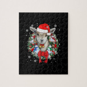 Weihnachtsdekoration für Ziegen Weihnachtsgeschenk Puzzle