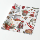 Weihnachtsdekoration Geschenkpapier (Ungerollt)