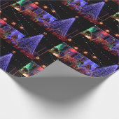 Weihnachtsdekoration Geschenkpapier (Ecke)