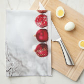 Weihnachtsdekoration Geschirrtuch (Viertel Falte)