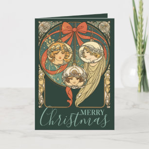 Weihnachtsdekoration Glaube Hoffnung und Nächstenl Feiertagskarte