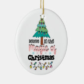 Weihnachtsdekoration glauben an den Zauber der Wei Keramik Ornament (Rechts)