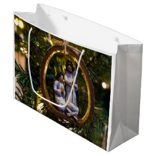 Weihnachtsdekoration Große Geschenktüte