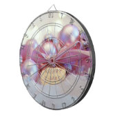 Weihnachtsdekoration Gruß Dartscheibe (Vorderseite rechts)