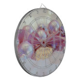 Weihnachtsdekoration Gruß Dartscheibe (Vorderseite Links)