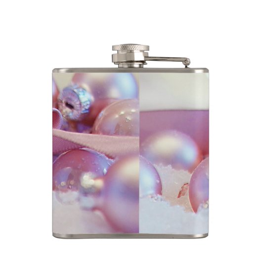 Weihnachtsdekoration Gruß Flachmann (Rückseite)