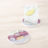 Weihnachtsdekoration Gruß Getränkeuntersetzer (Seite)