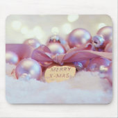 Weihnachtsdekoration Gruß Mousepad (Vorne)