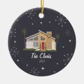 Weihnachtsdekoration im Mittelalter - Keramik Ornament (Vorne)