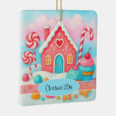 Weihnachtsdekoration in Candyland Keramikornament (Rechts)