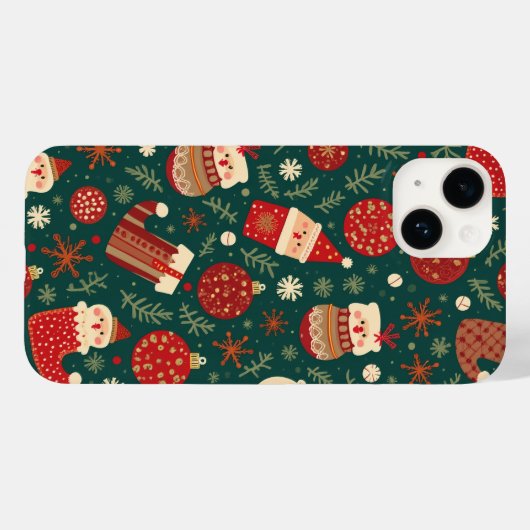 Weihnachtsdekoration iPhone 14 Fall Case-Mate iPhone Hülle (Rückseite (Horizontal))