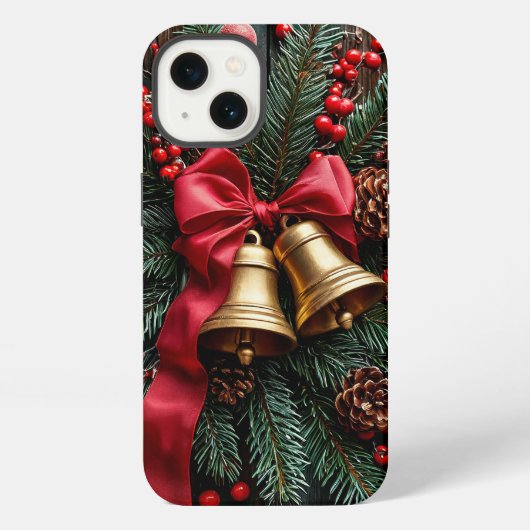 Weihnachtsdekoration iPhone Hülle (Rückseite)