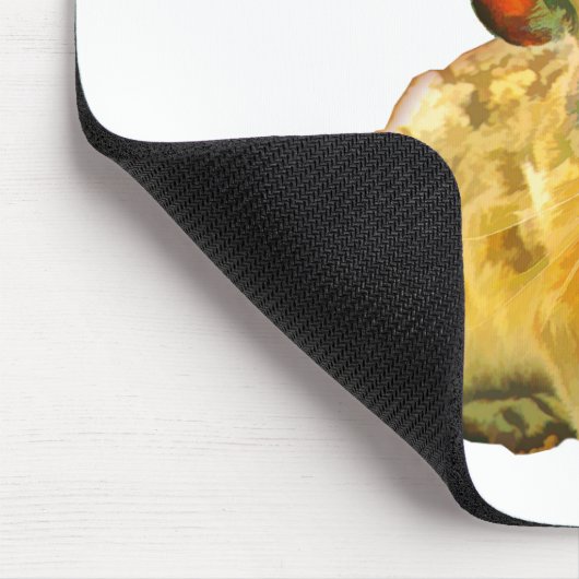 Weihnachtsdekoration Jackalope Mousepad (Ecke)