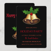 Weihnachtsdekoration Jingu Bells Einladung (Vorne/Hinten)