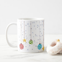Weihnachtsdekoration kaffeetasse