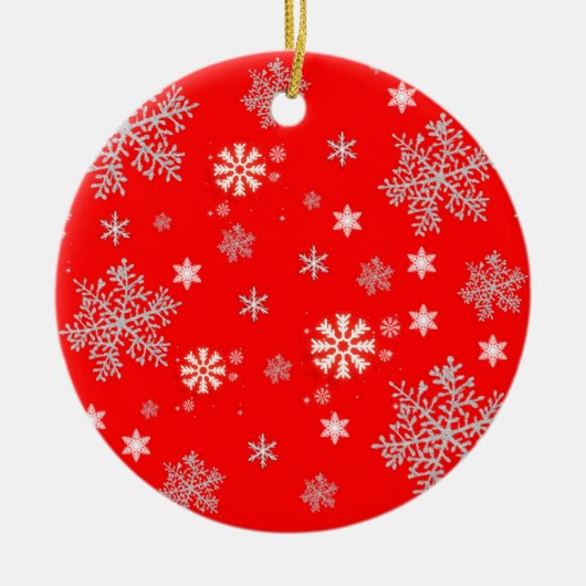 Weihnachtsdekoration keramik ornament (Vorne)