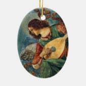 Weihnachtsdekoration Keramik Ornament (Hinten)