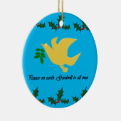 Weihnachtsdekoration Keramik Ornament (Rechts)