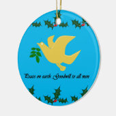 Weihnachtsdekoration Keramik Ornament (Links)