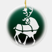 Weihnachtsdekoration Keramik Ornament (Hinten)