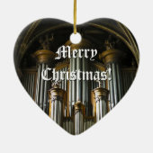 Weihnachtsdekoration Keramik Ornament (Hinten)