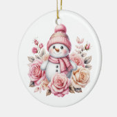 Weihnachtsdekoration Keramik Ornament (Links)