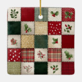 Weihnachtsdekoration Keramikornament (Rückseite)