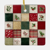 Weihnachtsdekoration Keramikornament (Vorderseite)