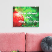 Weihnachtsdekoration Leinwanddruck (Insitu (Wohnzimmer))