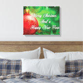 Weihnachtsdekoration Leinwanddruck (Insitu (Schlafzimmer))